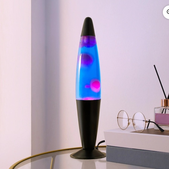 Urban Shop 16" Galaxy LED Motion Volcano Lamp Black Metal Base - Picture 3 of 3